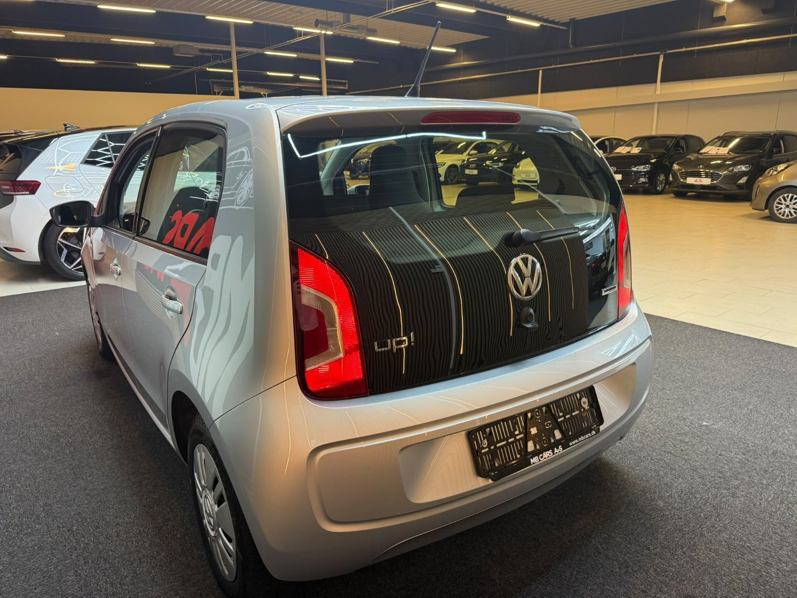 Sølv VW UP! fra 2016