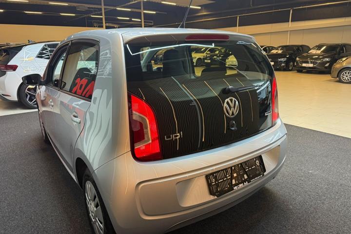 Sølv VW UP! fra 2016