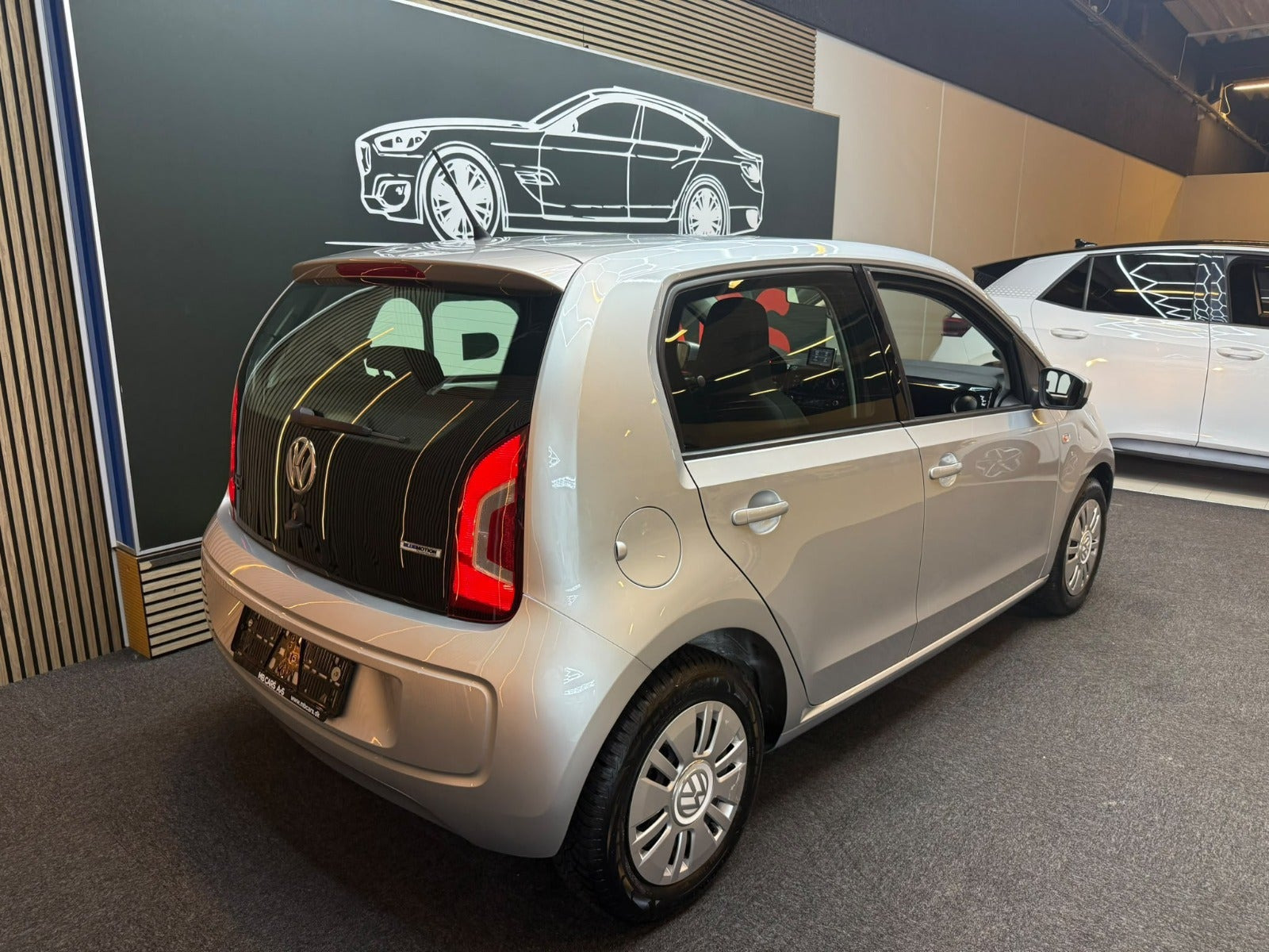 Sølv VW UP! fra 2016
