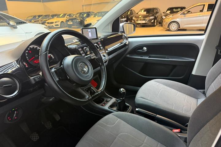Sølv VW UP! fra 2016