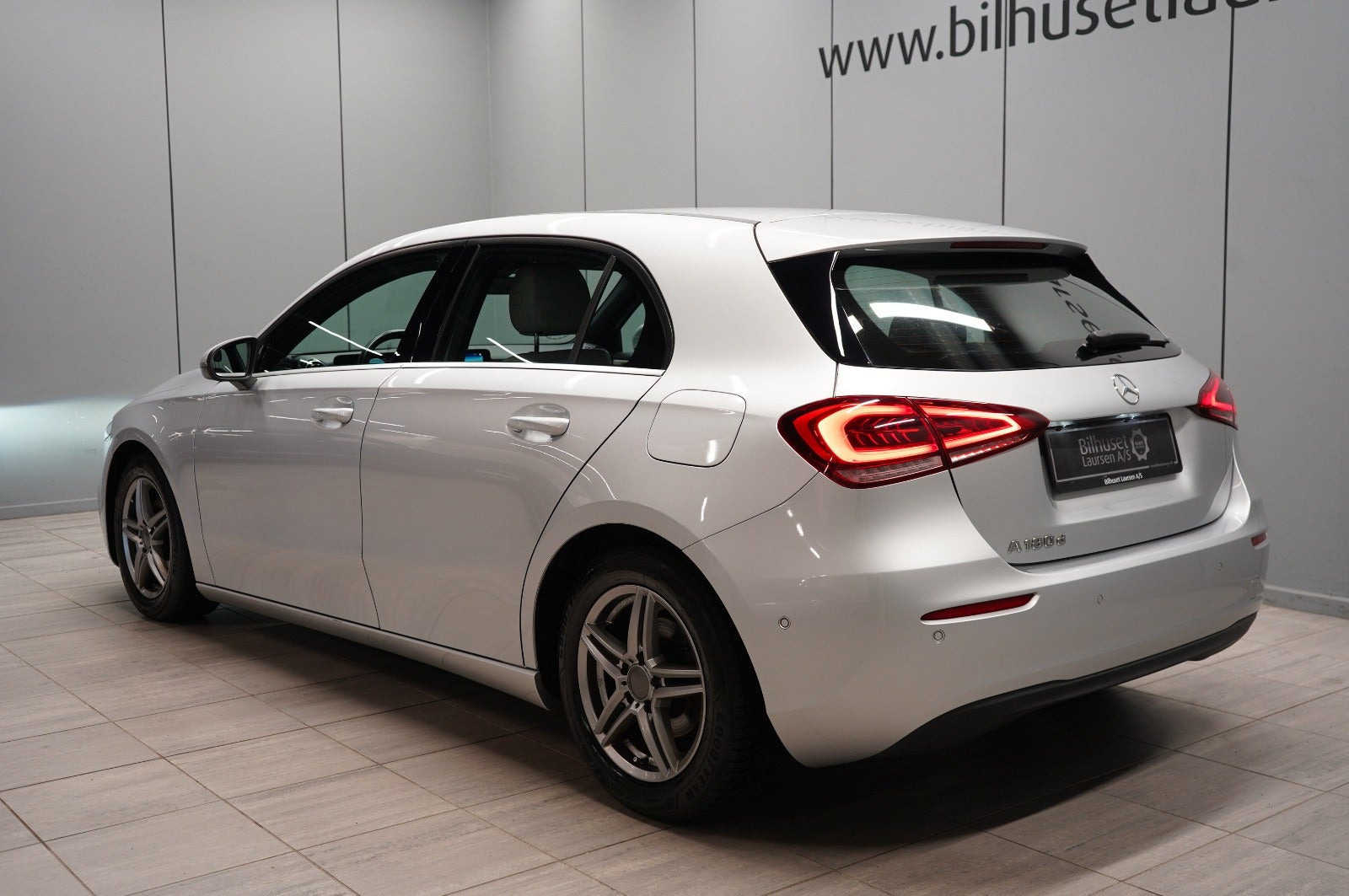 Sølv Mercedes A180 d fra 2018