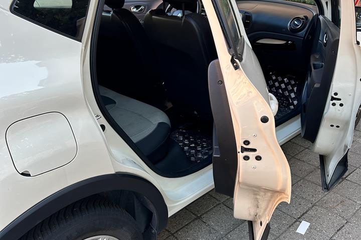 Hvid Renault Captur fra 2015