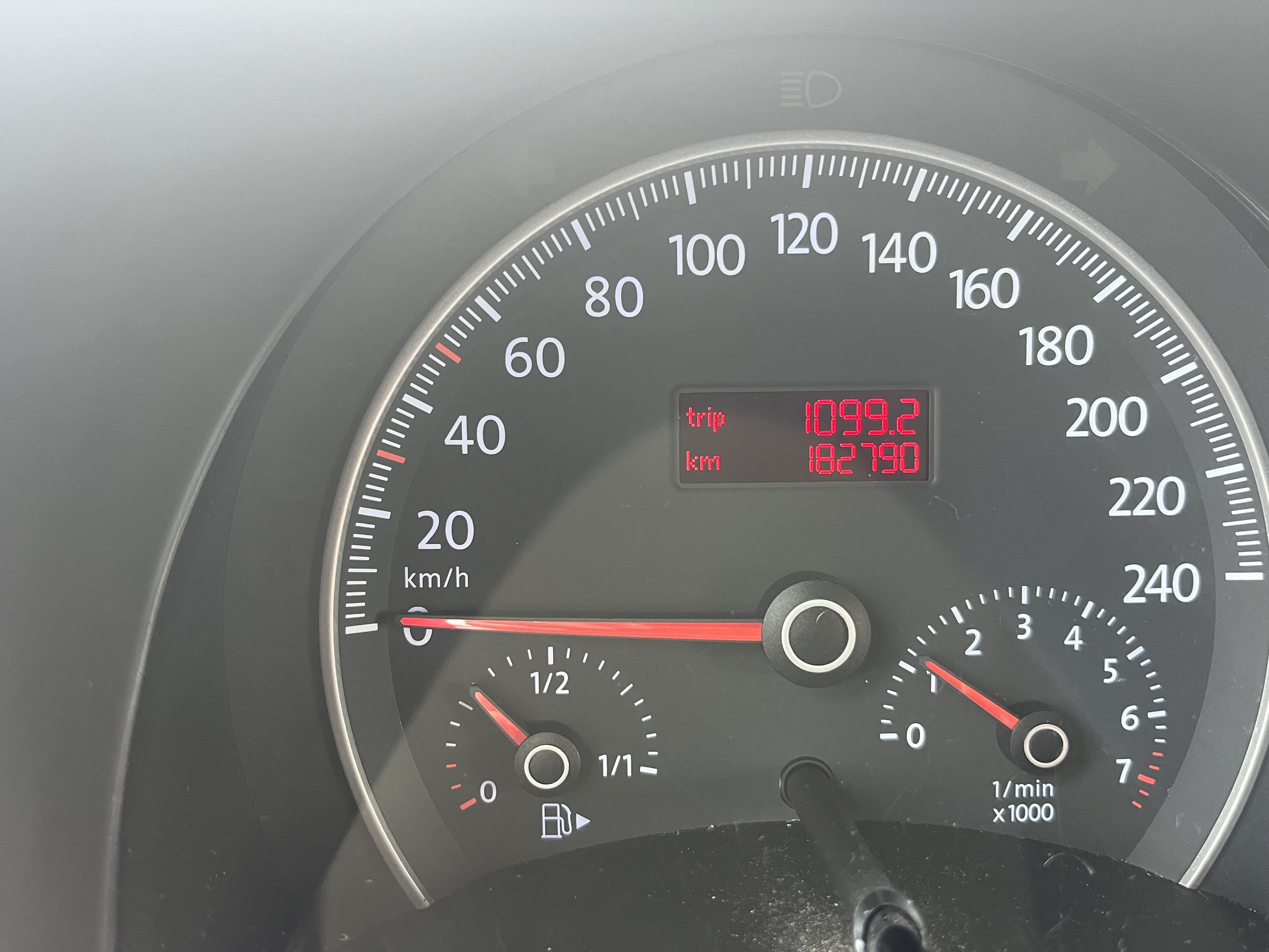 Sort VW New Beetle fra 2007