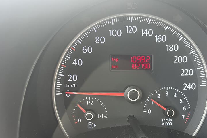 Sort VW New Beetle fra 2007