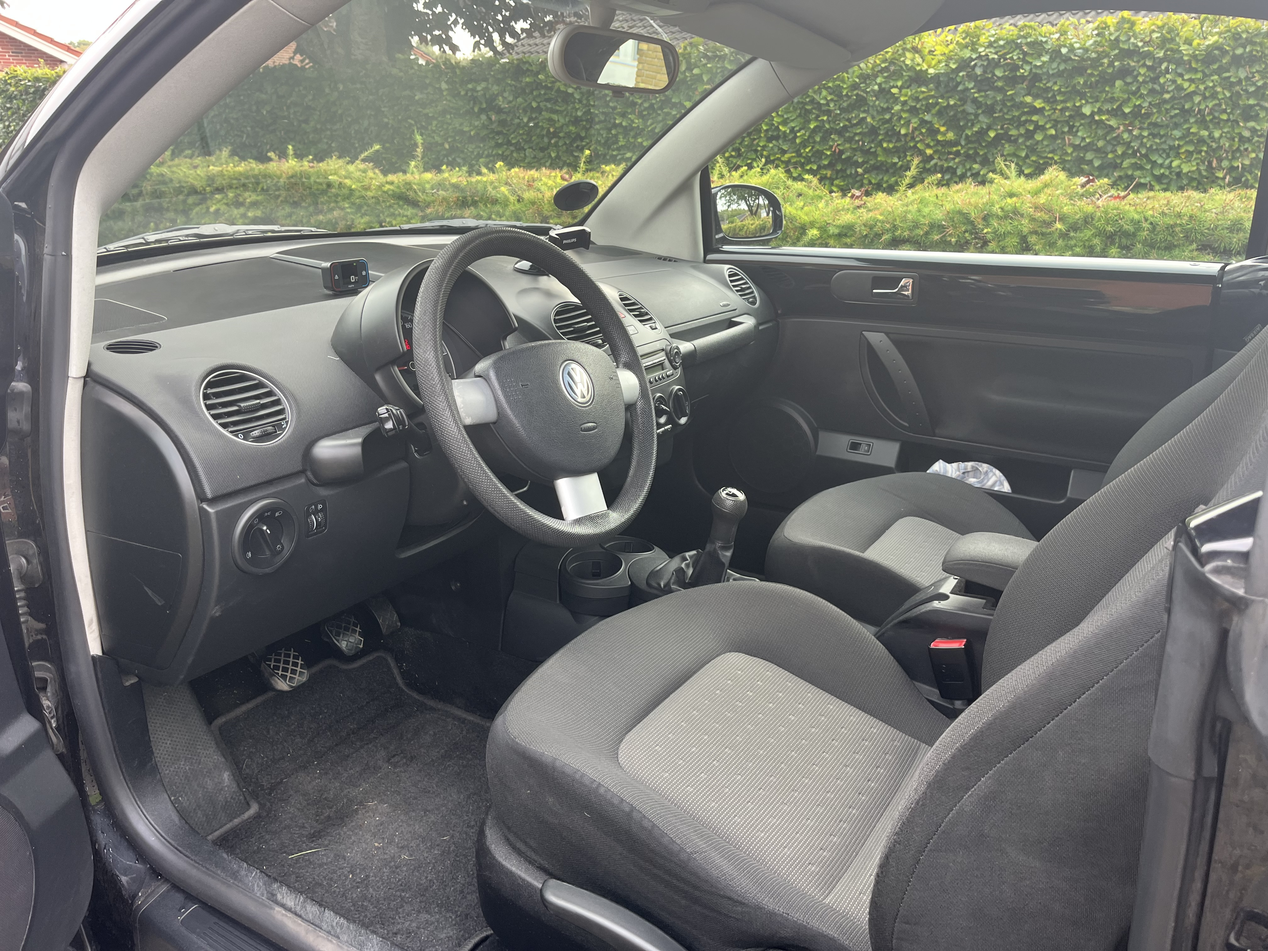 Sort VW New Beetle fra 2007