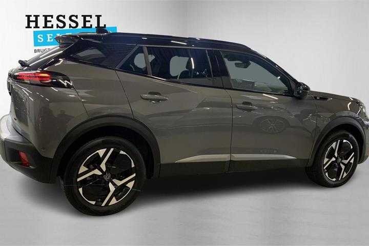 Grå Peugeot e-2008 fra 2024