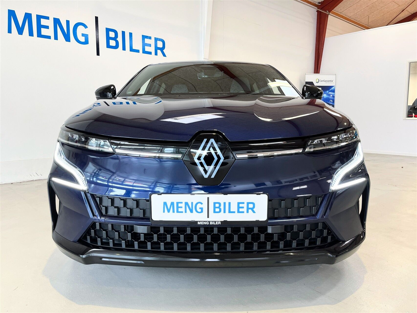 Blå Renault Mégane fra 2024