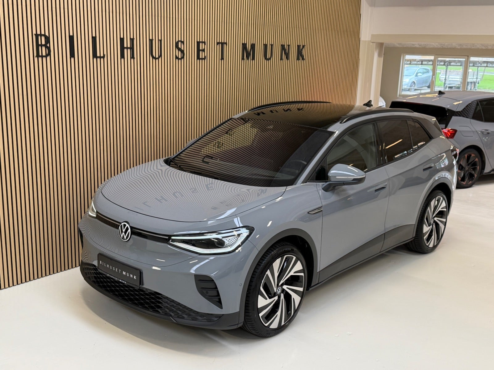 Grå VW ID.4 fra 2023