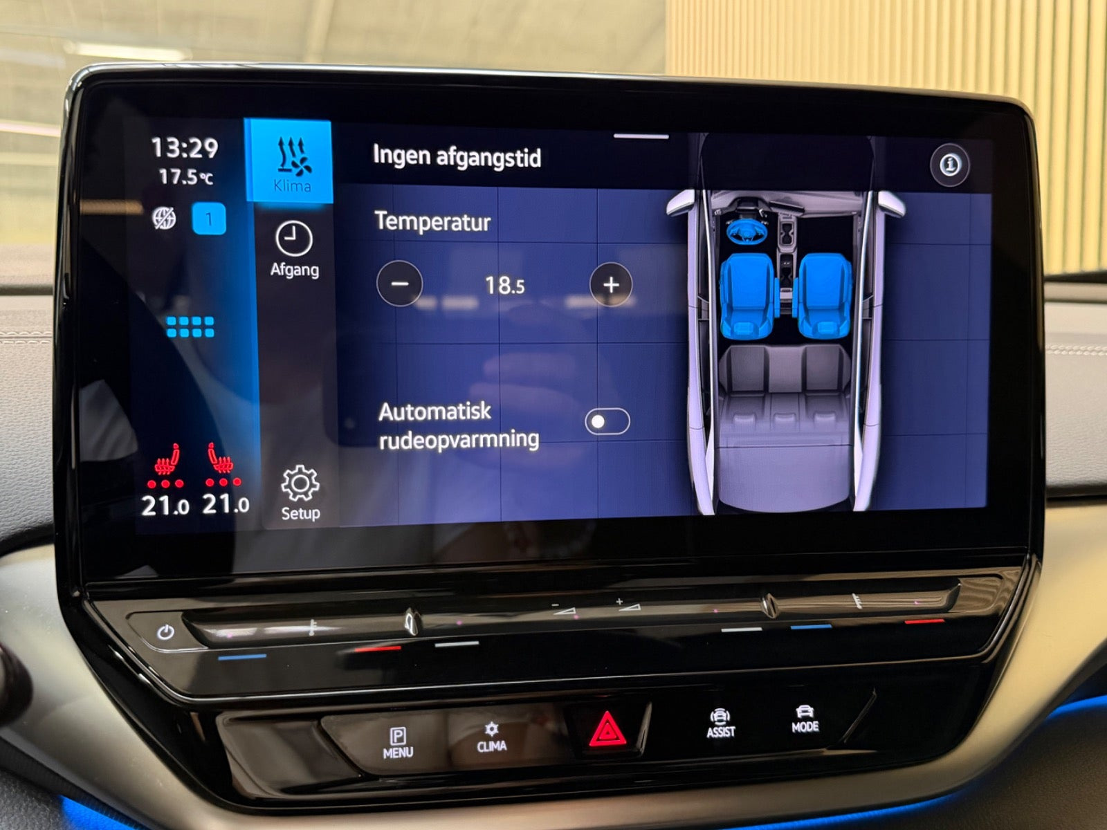 Grå VW ID.4 fra 2023