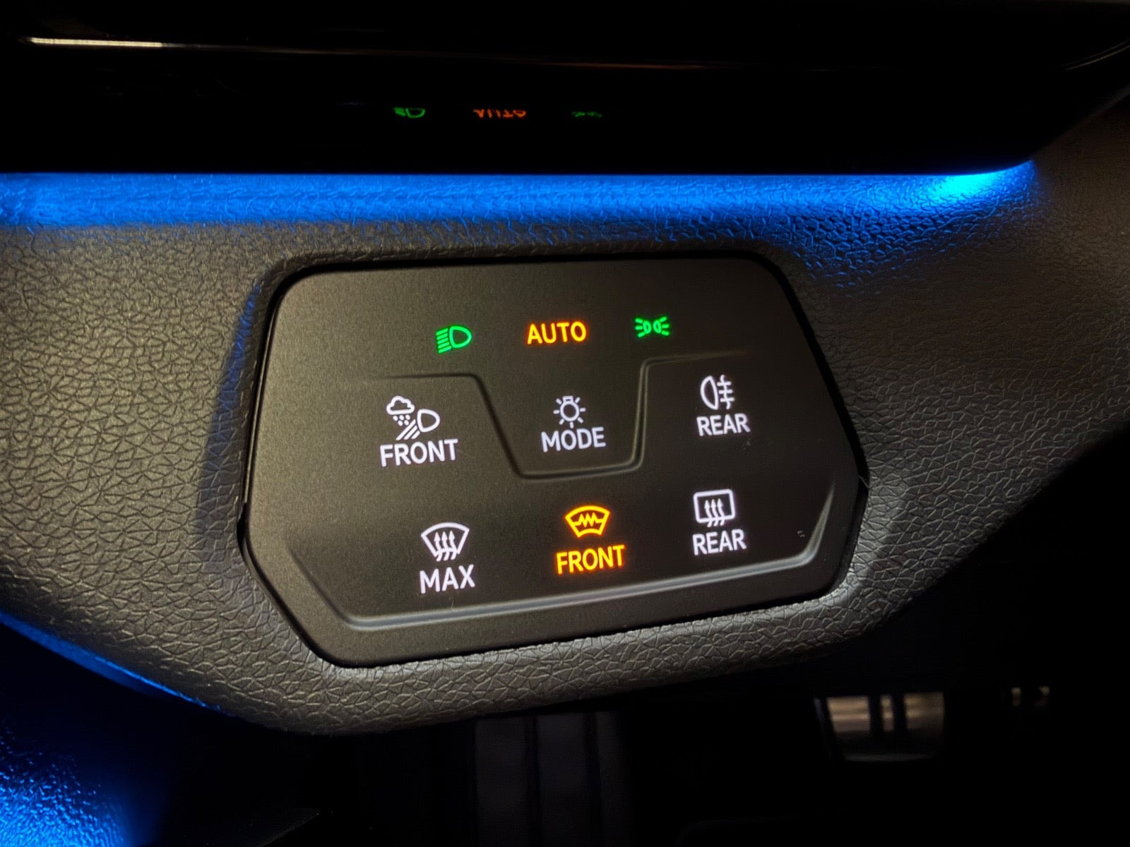 Grå VW ID.4 fra 2023