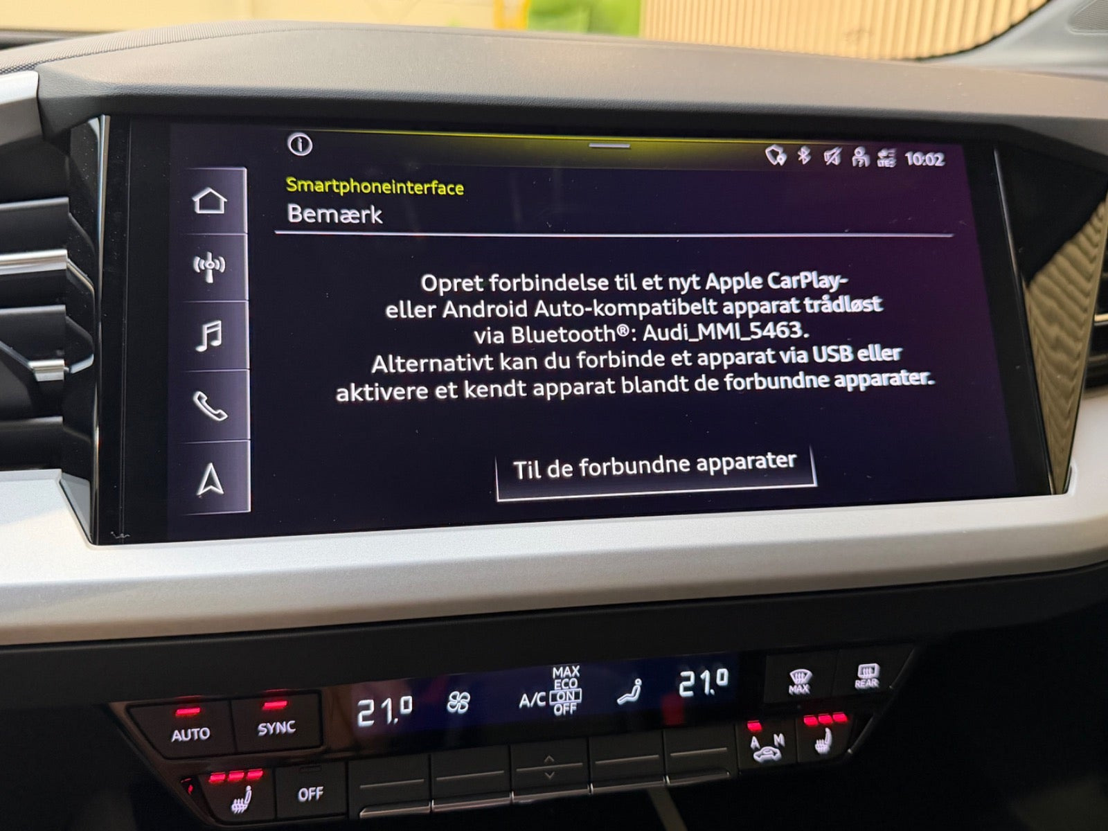 Hvid Audi Q4 e-tron fra 2023