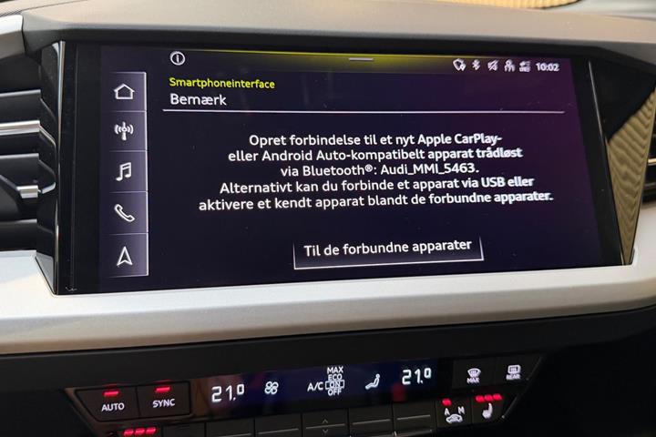 Hvid Audi Q4 e-tron fra 2023