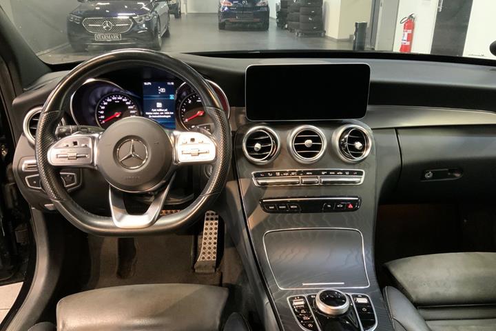 Sort Mercedes C220 d fra 2019