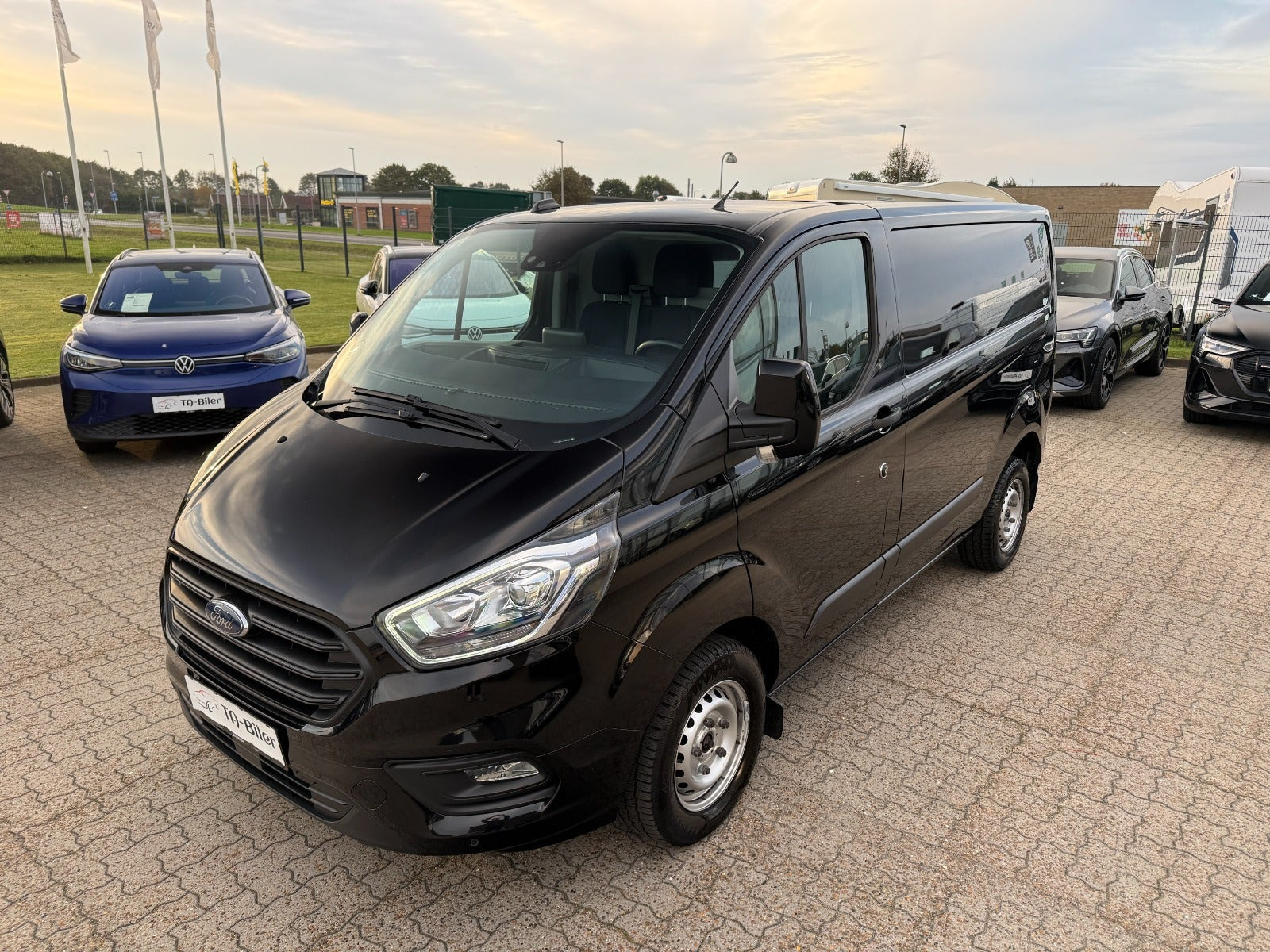 Sort Ford Transit Custom 280 L1 fra 2021