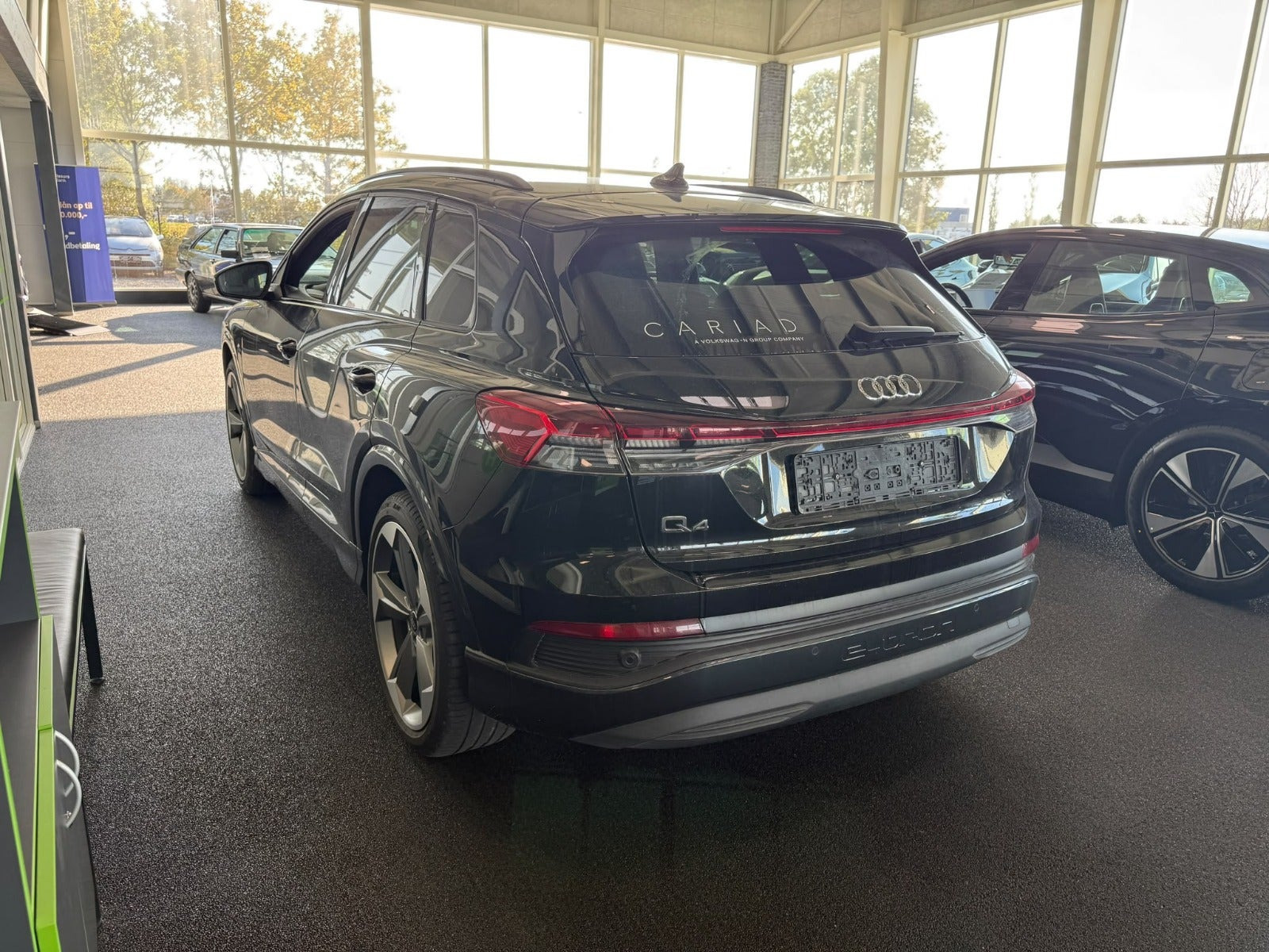 Sort Audi Q4 e-tron fra 2024