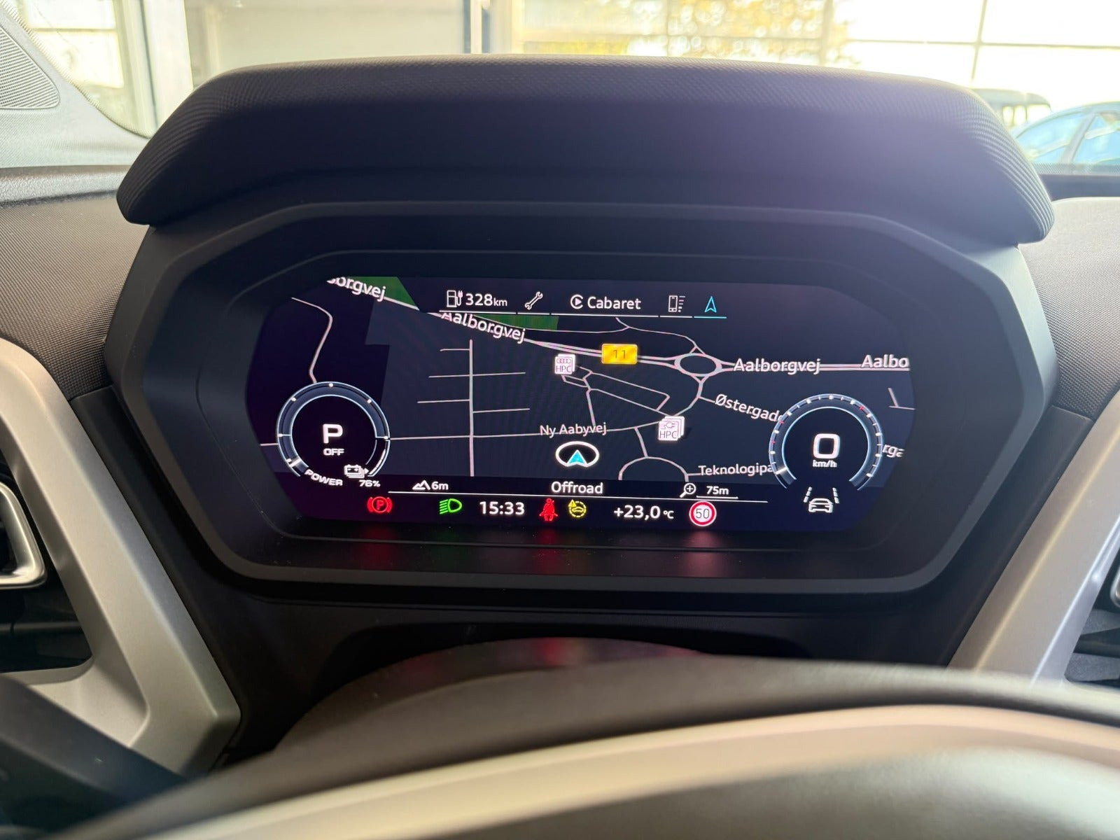 Sort Audi Q4 e-tron fra 2024