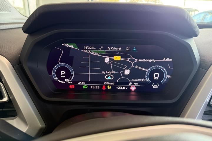 Sort Audi Q4 e-tron fra 2024