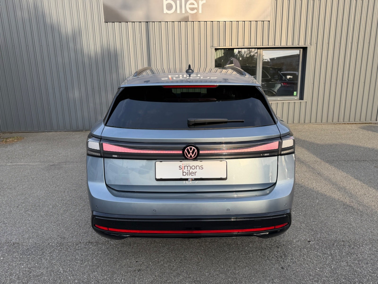Blå VW ID.7 fra 2025