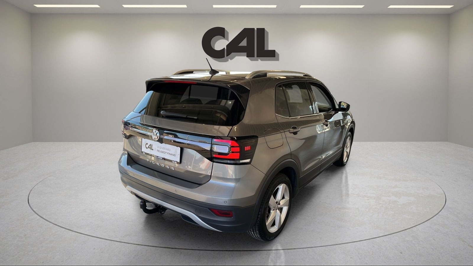 Grå VW T-Cross fra 2020