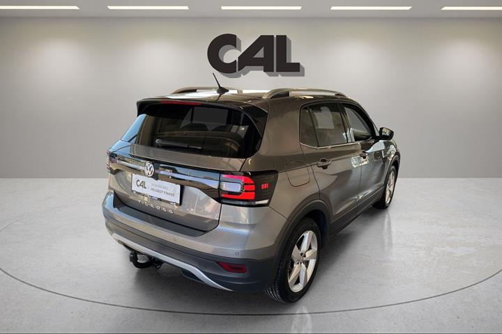 Grå VW T-Cross fra 2020