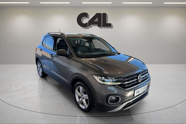 Grå VW T-Cross fra 2020