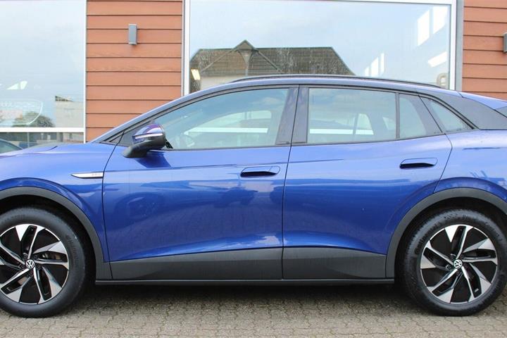 Blå VW ID.4 fra 2022