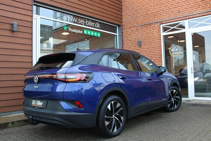 Blå VW ID.4 fra 2022