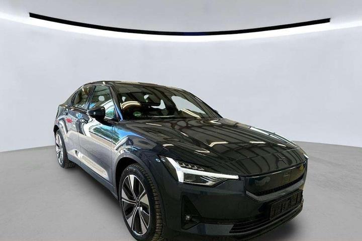 Blå Polestar 2 fra 2024