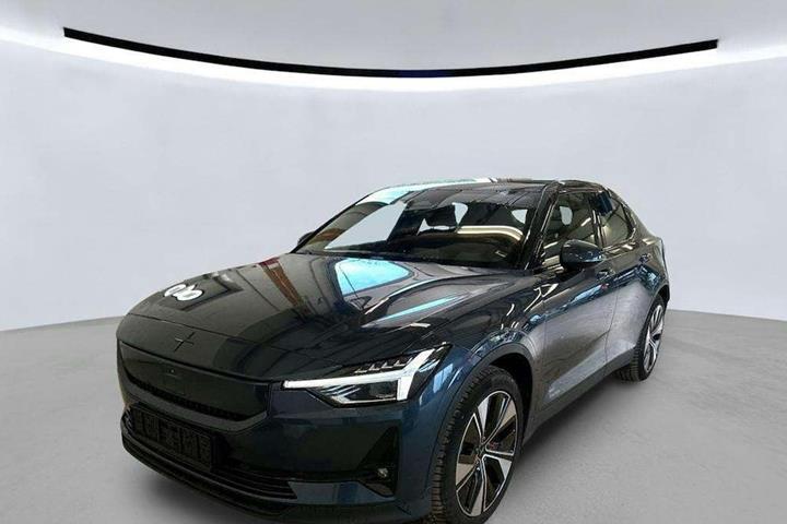 Blå Polestar 2 fra 2024