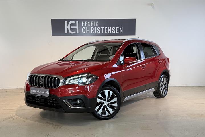 Rød Suzuki S-Cross fra 2019