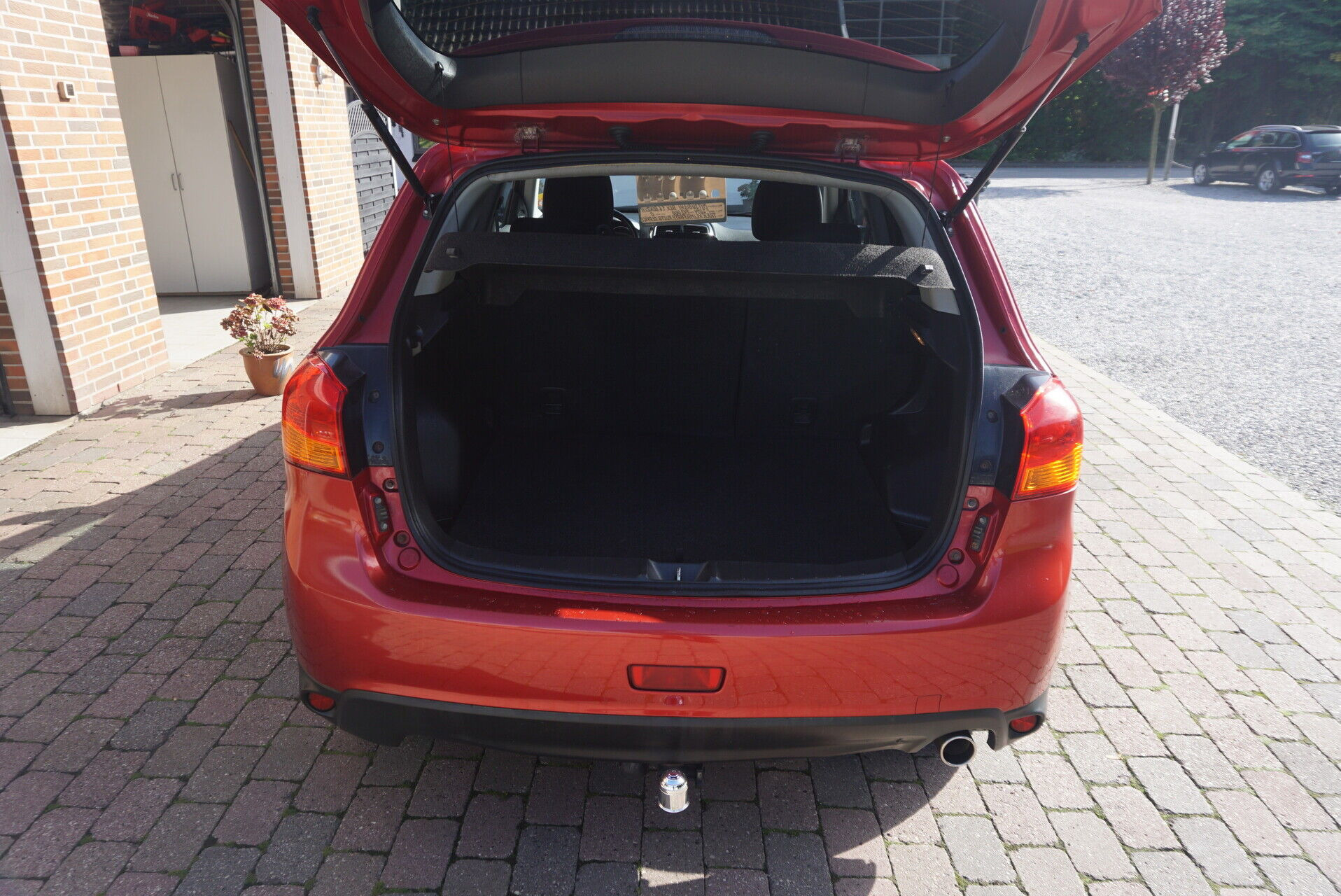 Rød Mitsubishi ASX fra 2014