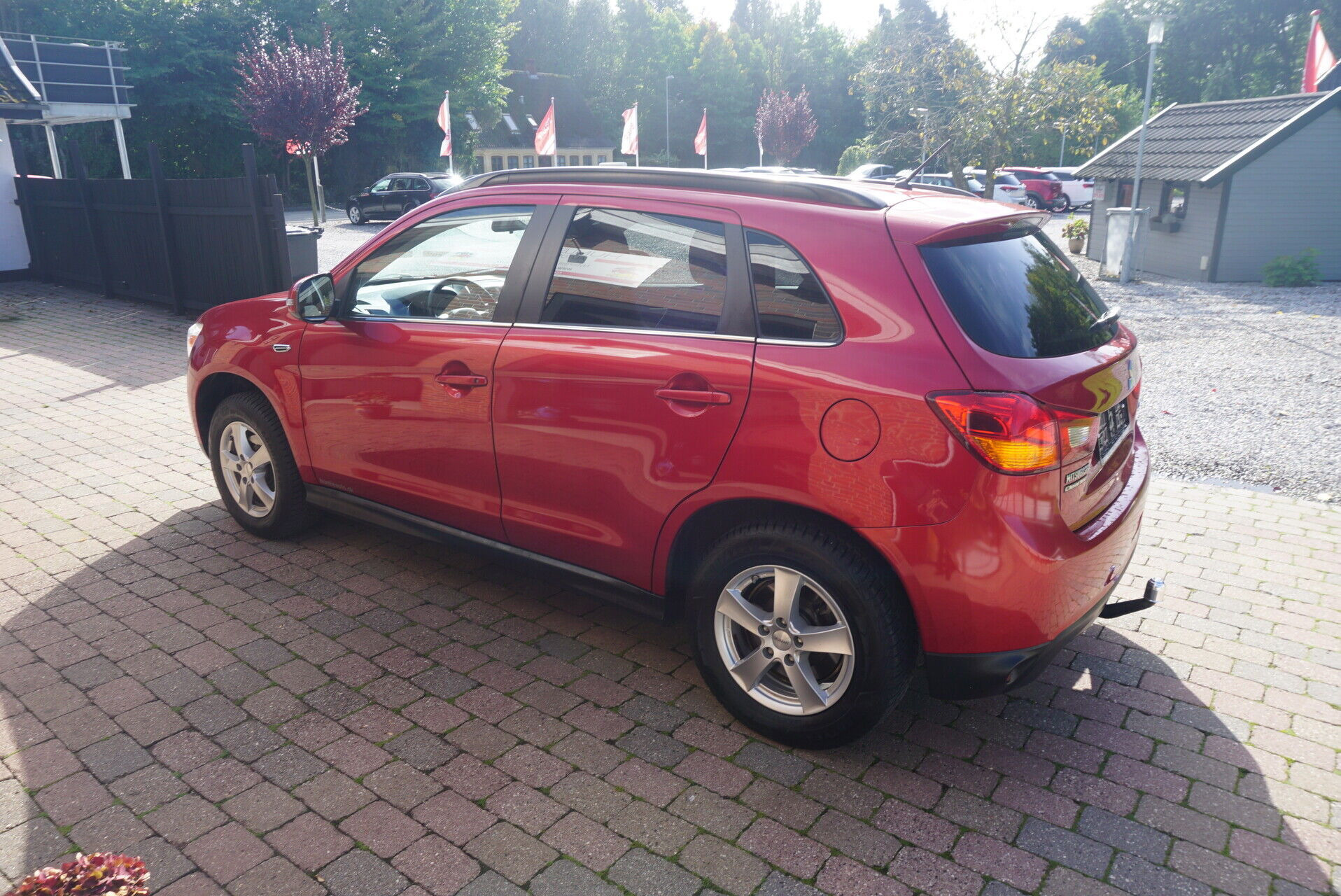 Rød Mitsubishi ASX fra 2014