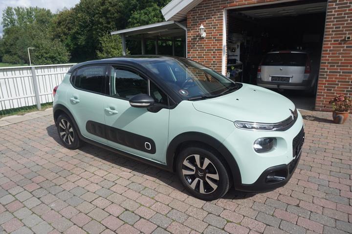 Blå Citroën C3 fra 2020