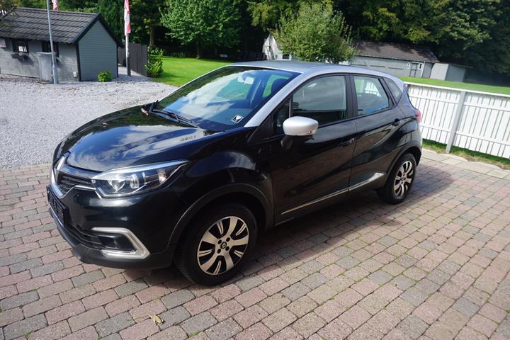 Sort Renault Captur fra 2017