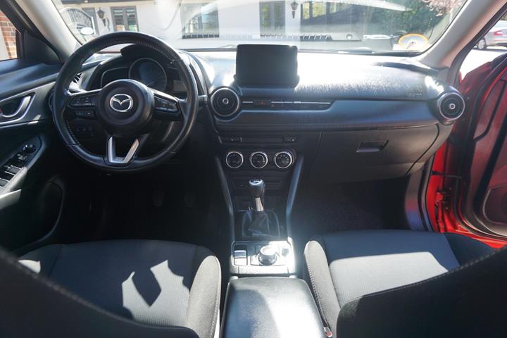 Rød Mazda CX-3 fra 2019