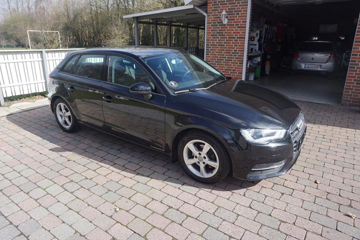 Sort Audi A3 fra 2014