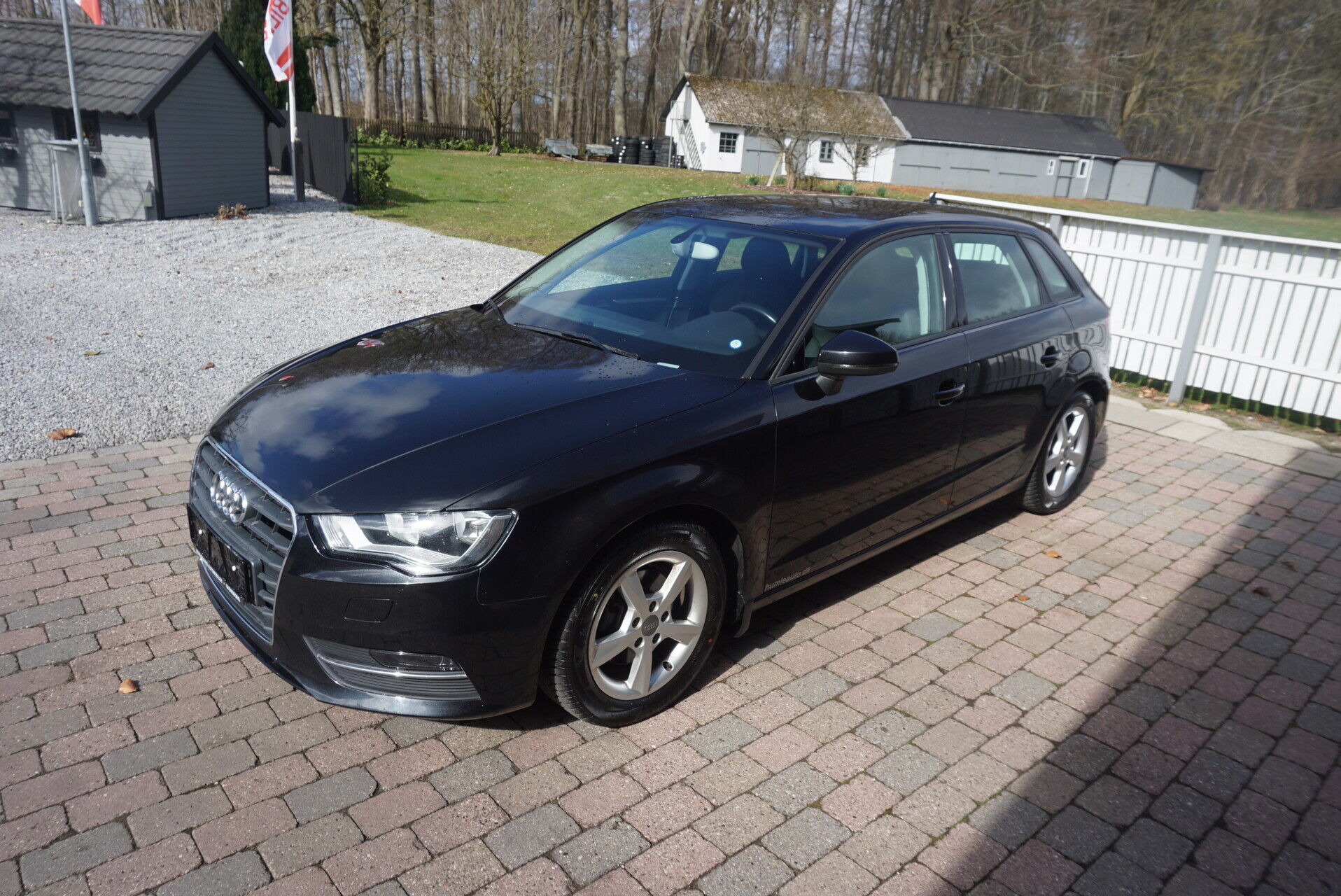Sort Audi A3 fra 2014