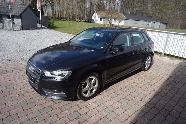 Sort Audi A3 fra 2014