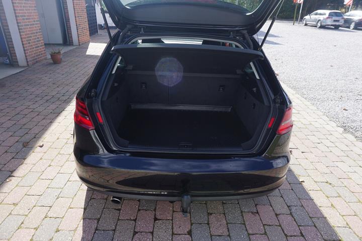 Sort Audi A3 fra 2014