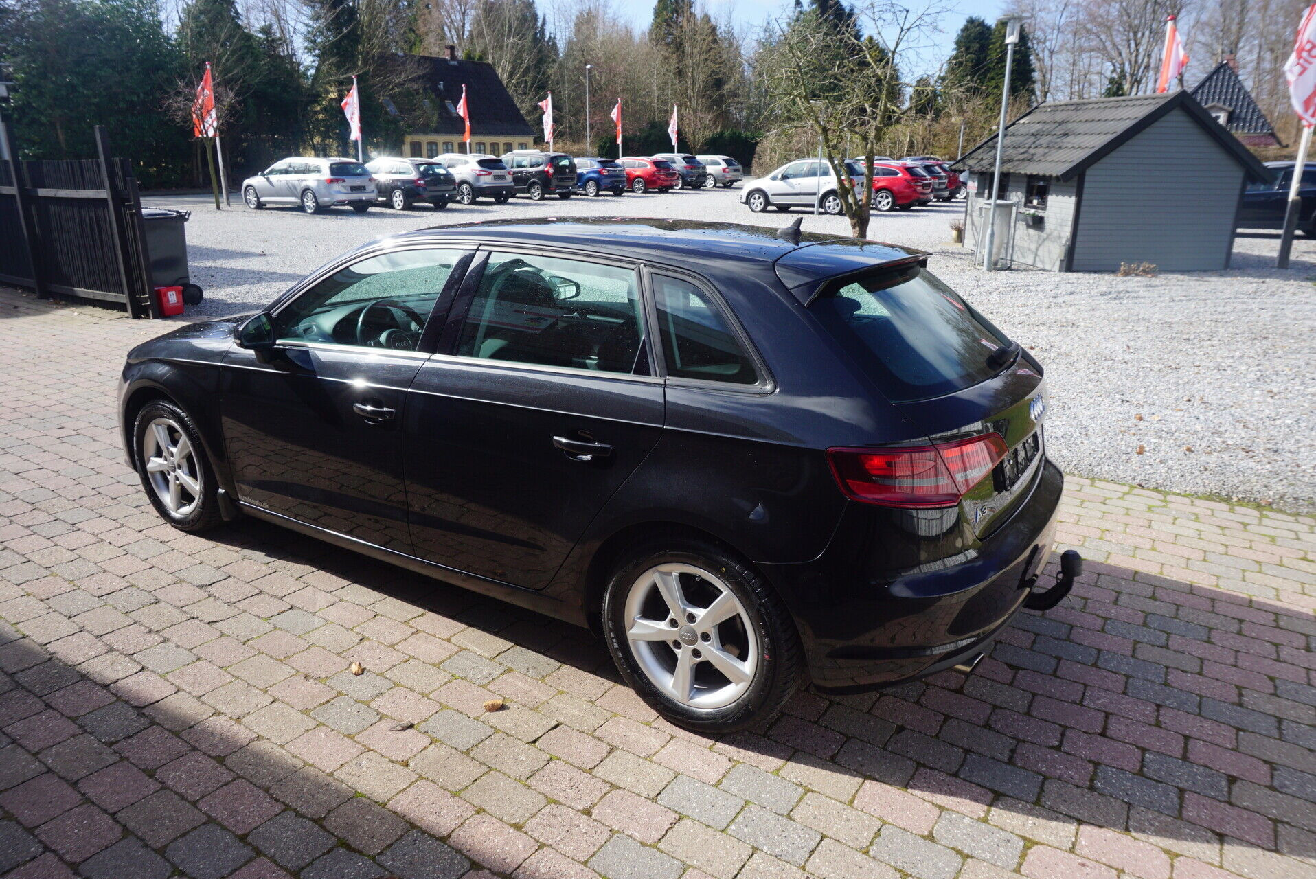 Sort Audi A3 fra 2014
