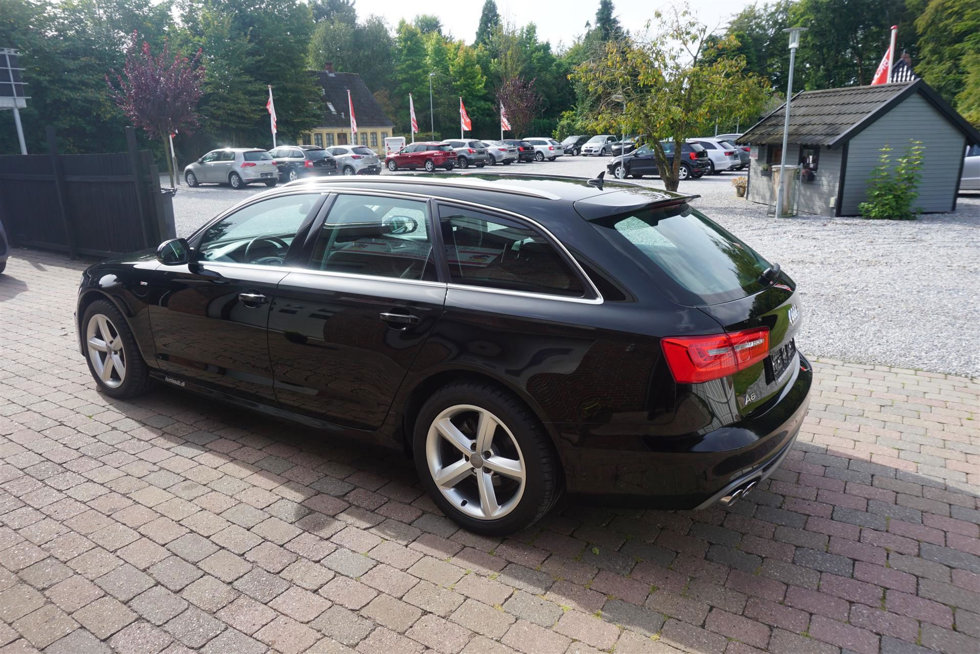 Sort Audi A6 fra 2014