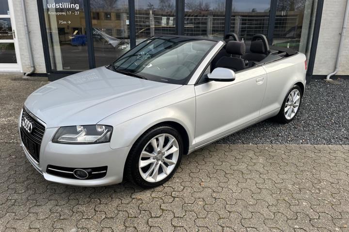 Sølv Audi A3 fra 2012