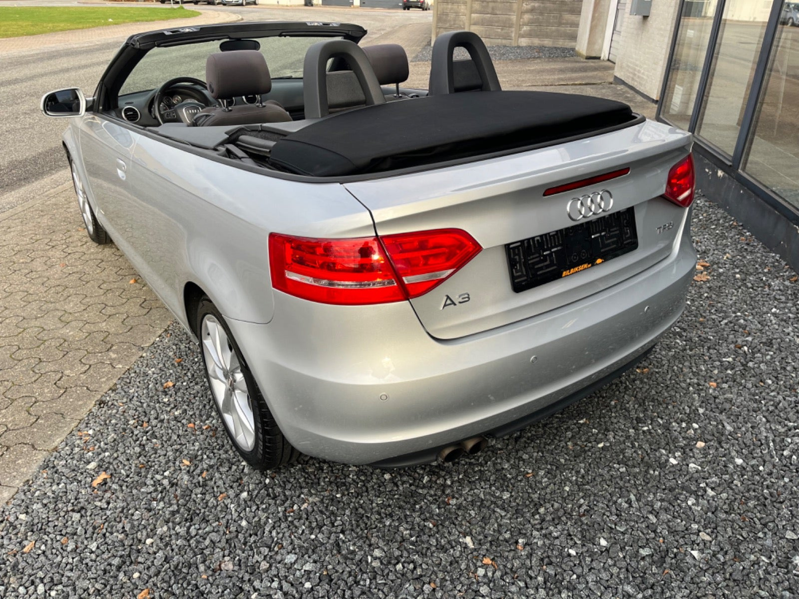 Sølv Audi A3 fra 2012