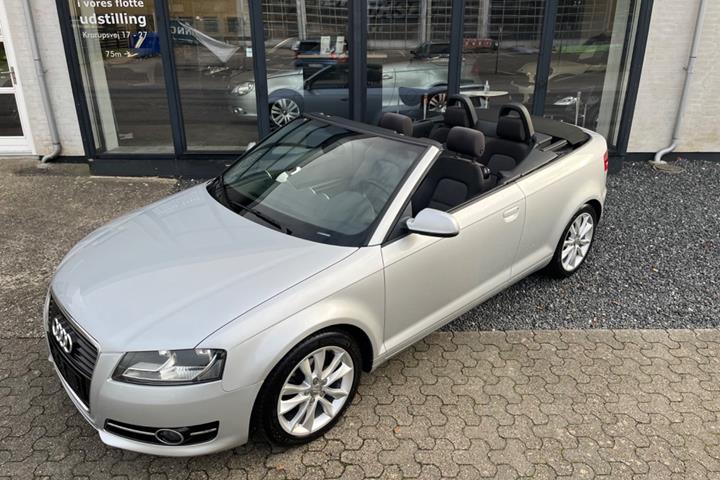 Sølv Audi A3 fra 2012