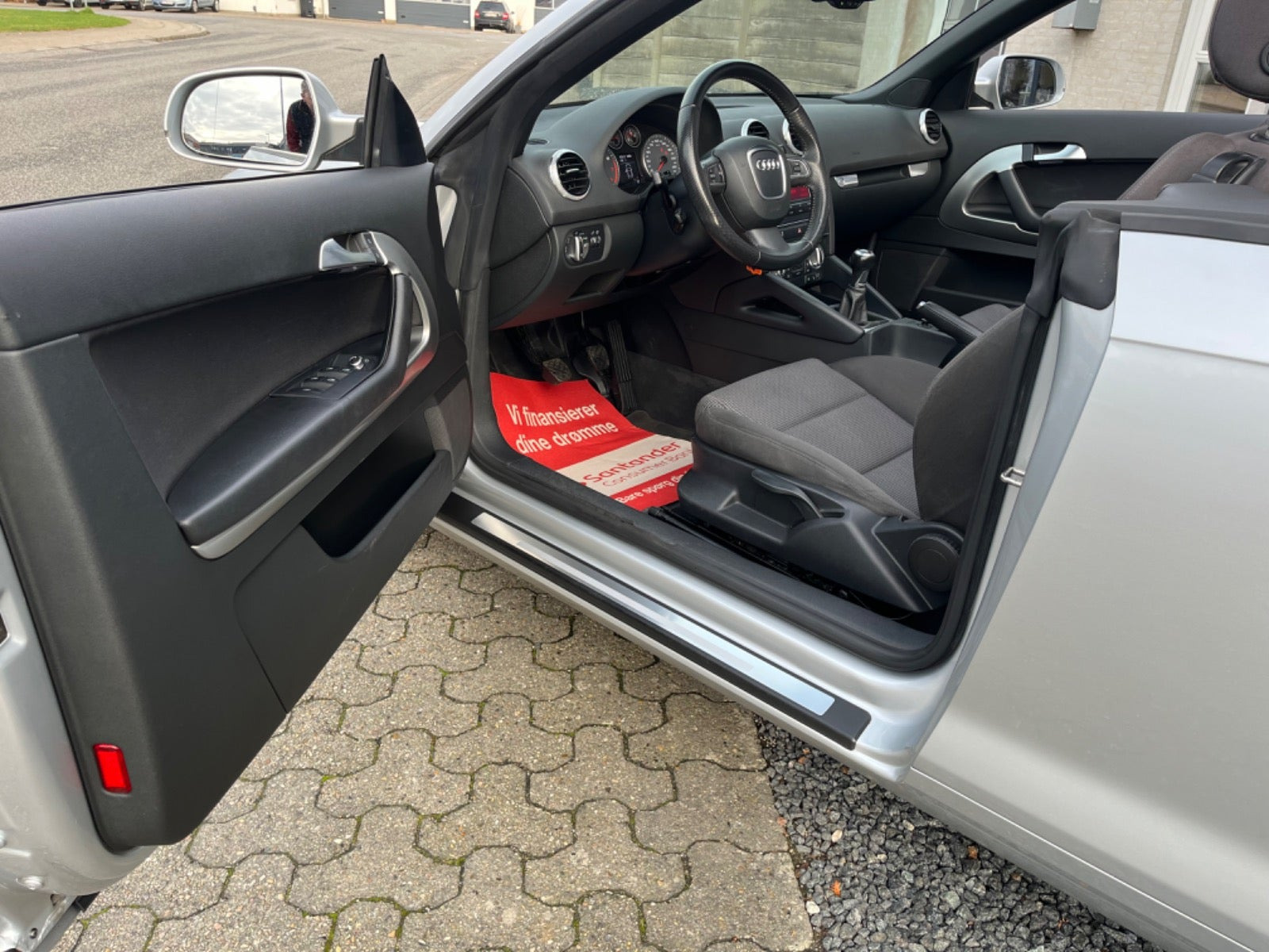 Sølv Audi A3 fra 2012