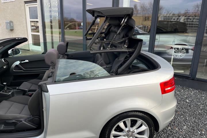 Sølv Audi A3 fra 2012