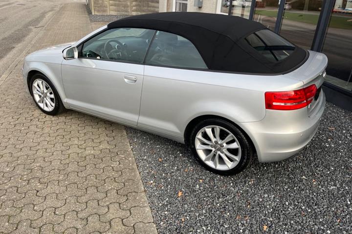 Sølv Audi A3 fra 2012