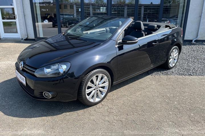 Sort VW Golf VI fra 2012