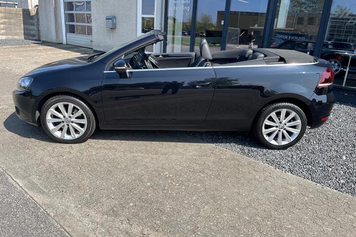 Sort VW Golf VI fra 2012