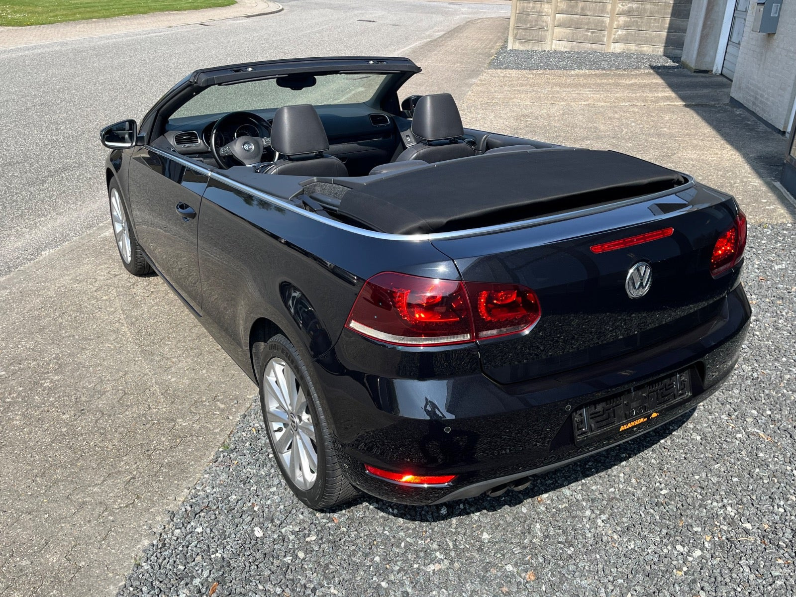 Sort VW Golf VI fra 2012